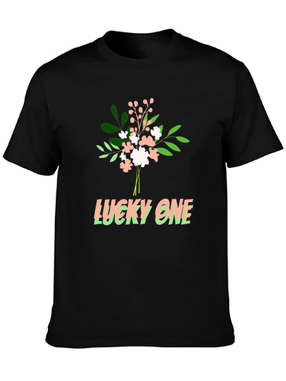 Lucky One Graphic Tee - Soft Cotton Blend