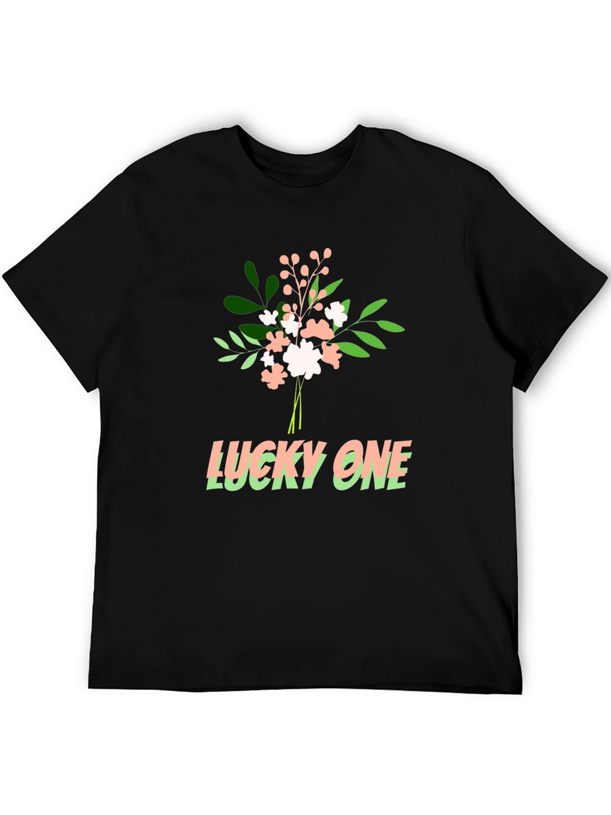 Lucky One Graphic Tee - Soft Cotton Blend
