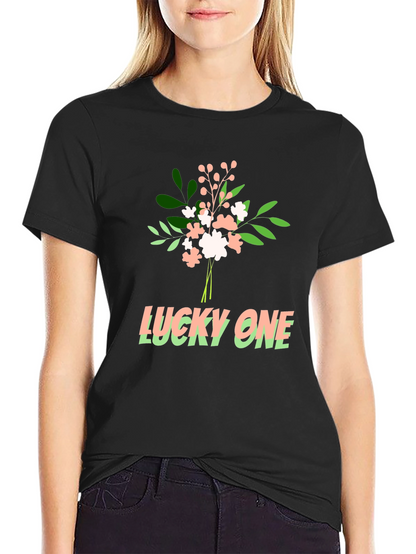 Lucky One Graphic Tee - Soft Cotton Blend
