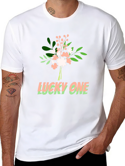 Lucky One Graphic Tee - Soft Cotton Blend