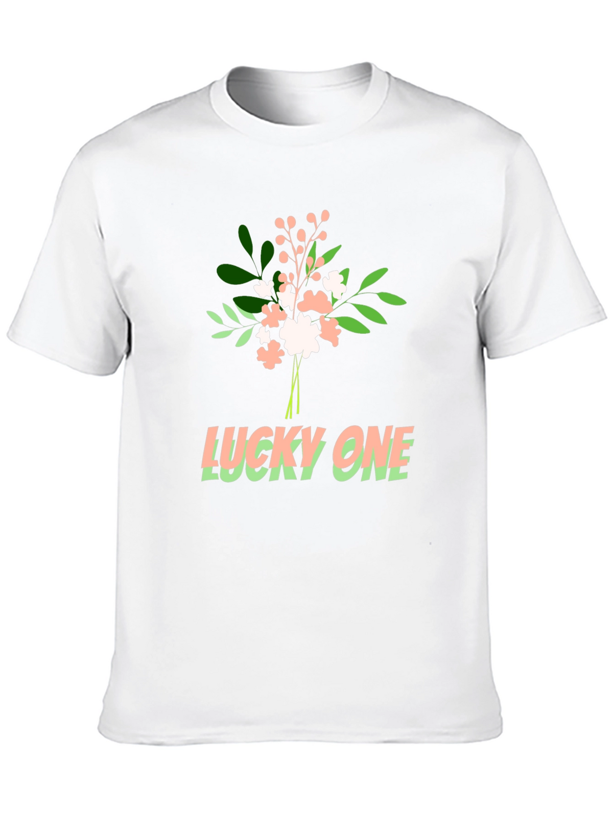 Lucky One Graphic Tee - Soft Cotton Blend