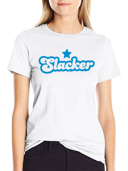 Slacker Graphic Tee - Cool Retro Style