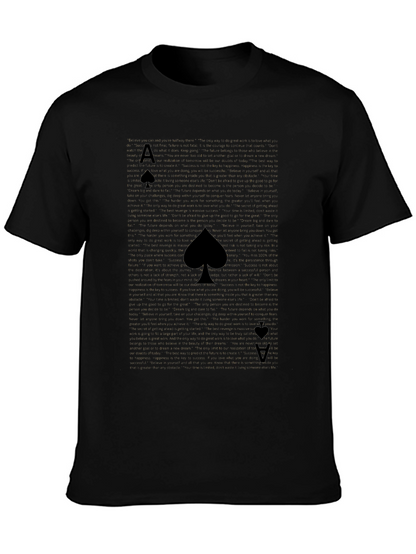Ace of Spades Black T-Shirt