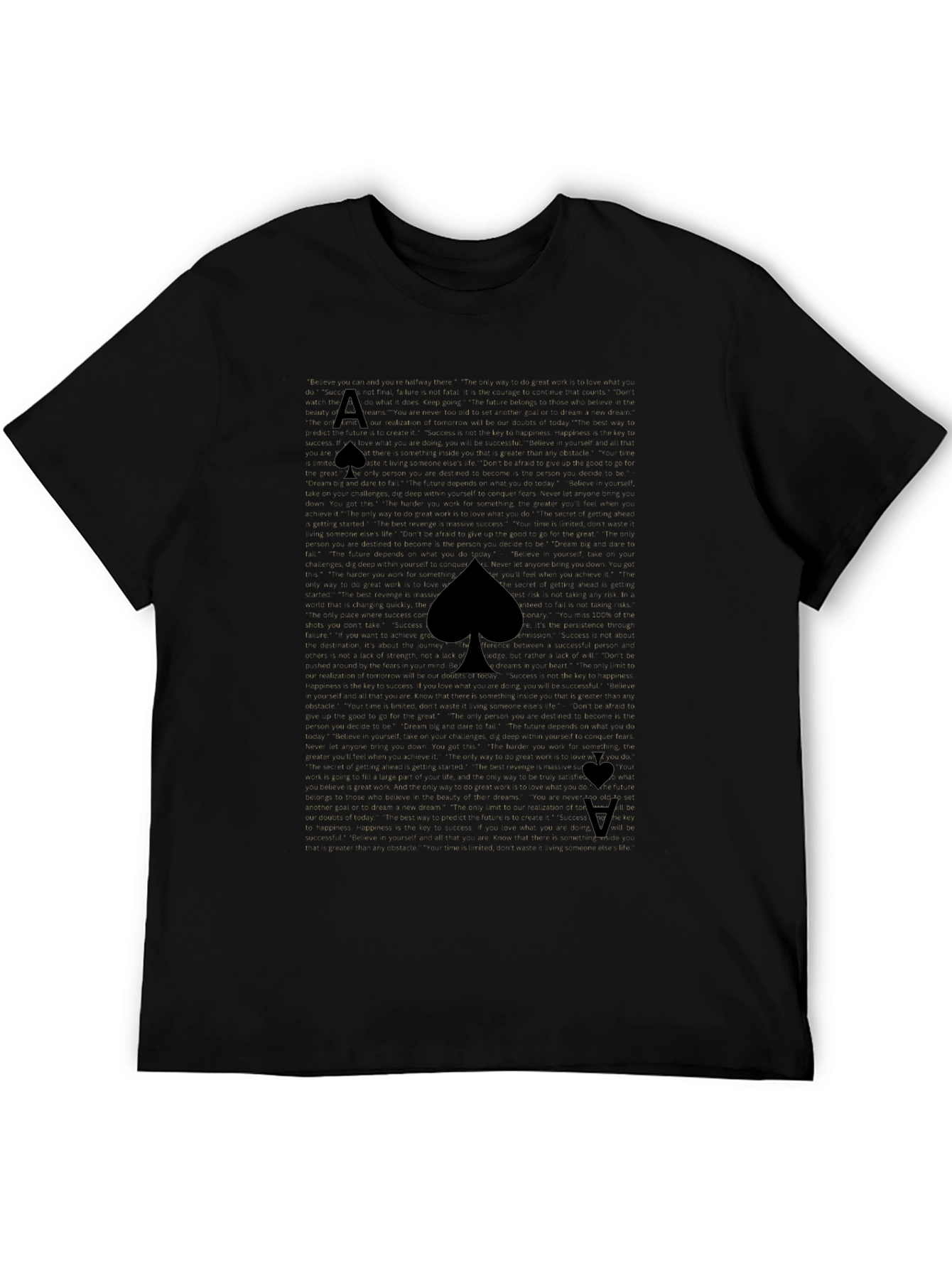 Ace of Spades Black T-Shirt