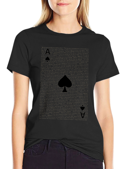 Ace of Spades Black T-Shirt