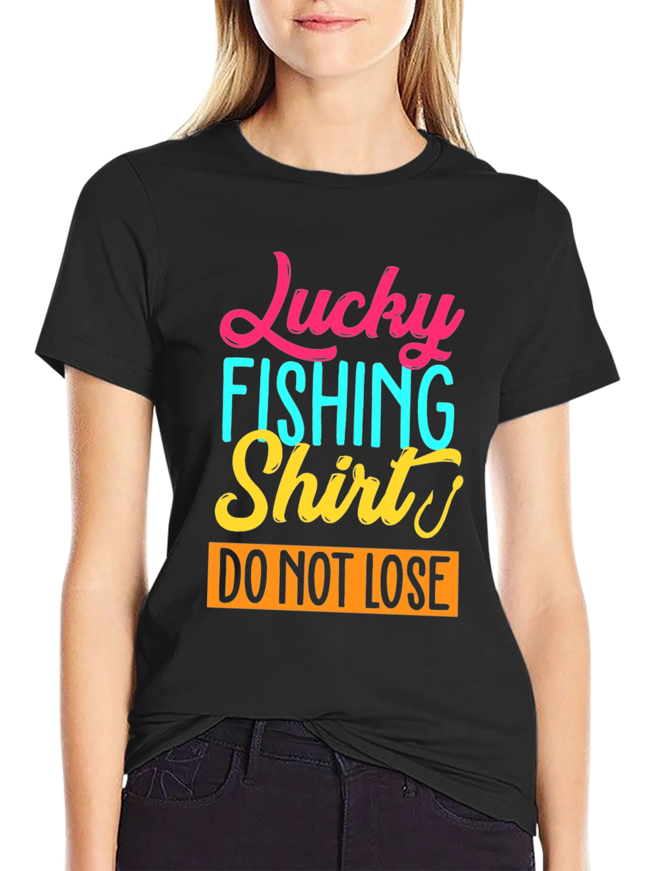 Lucky Fishing Shirt Graphic Tee