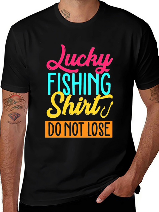 Lucky Fishing Shirt Graphic Tee