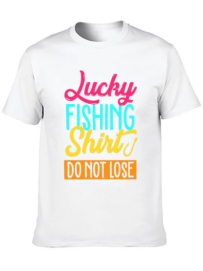 Lucky Fishing Shirt Graphic Tee
