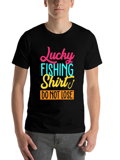 Lucky Fishing Shirt Graphic Tee