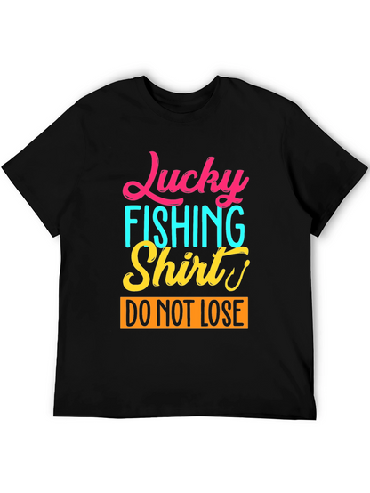 Lucky Fishing Shirt Graphic Tee