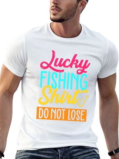 Lucky Fishing Shirt Graphic Tee