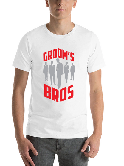 Grooms Bros T-Shirt - Wedding Party Apparel