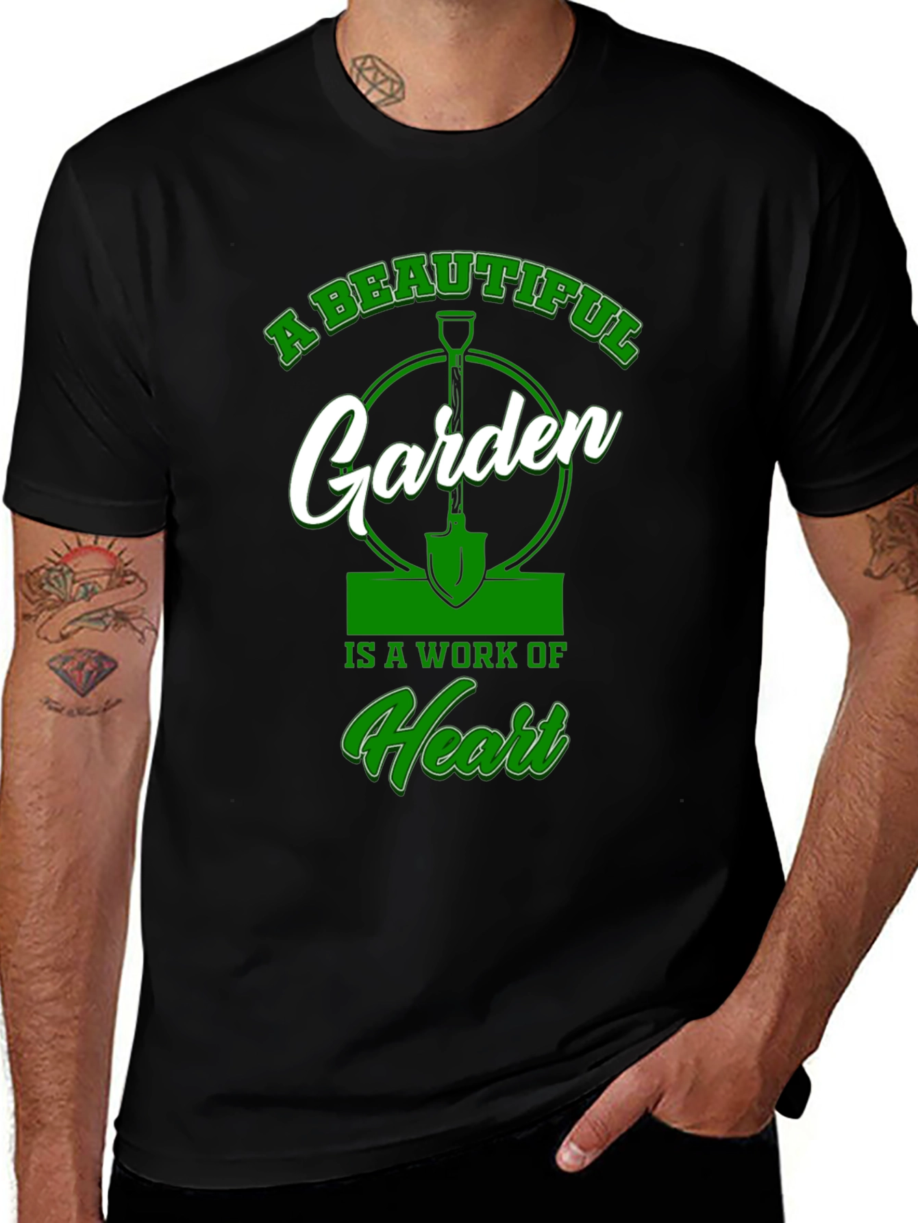 A Beautiful Garden T-Shirt: Work of Heart Design