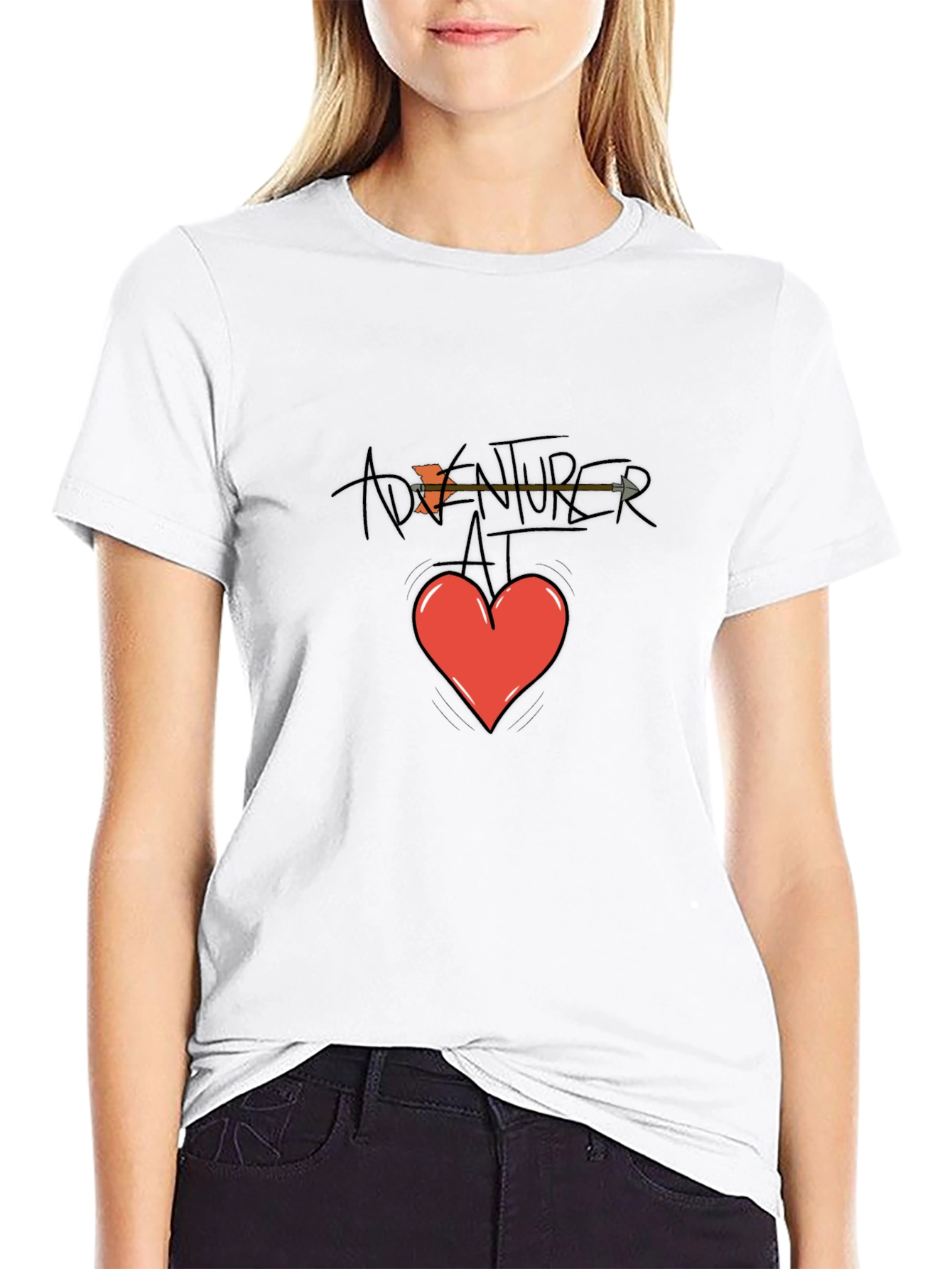 Adventurer at Heart Graphic T-Shirt