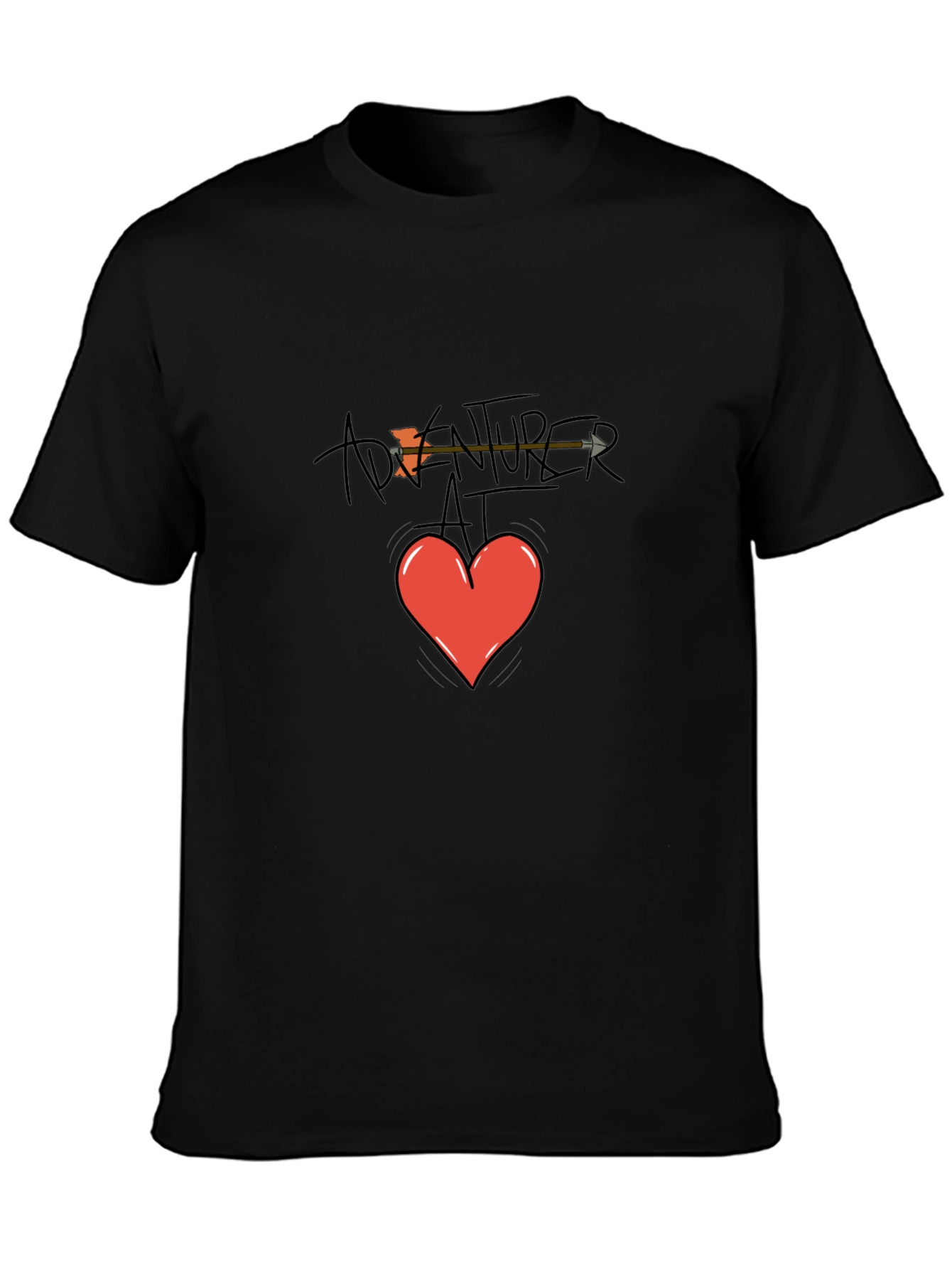 Adventurer at Heart Graphic T-Shirt
