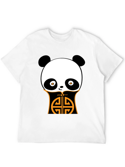 Panda Graphic Black Tee