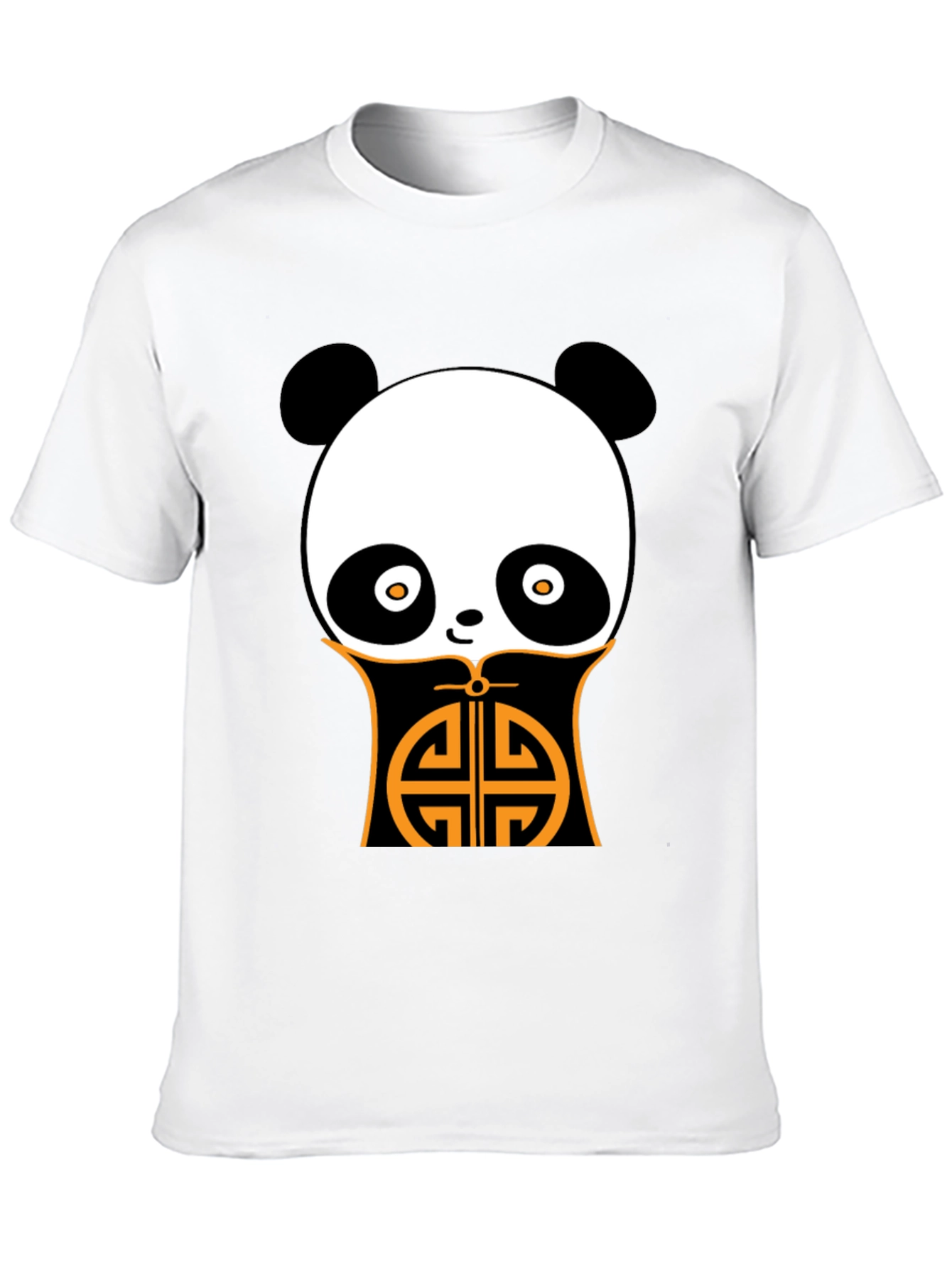 Panda Graphic Black Tee