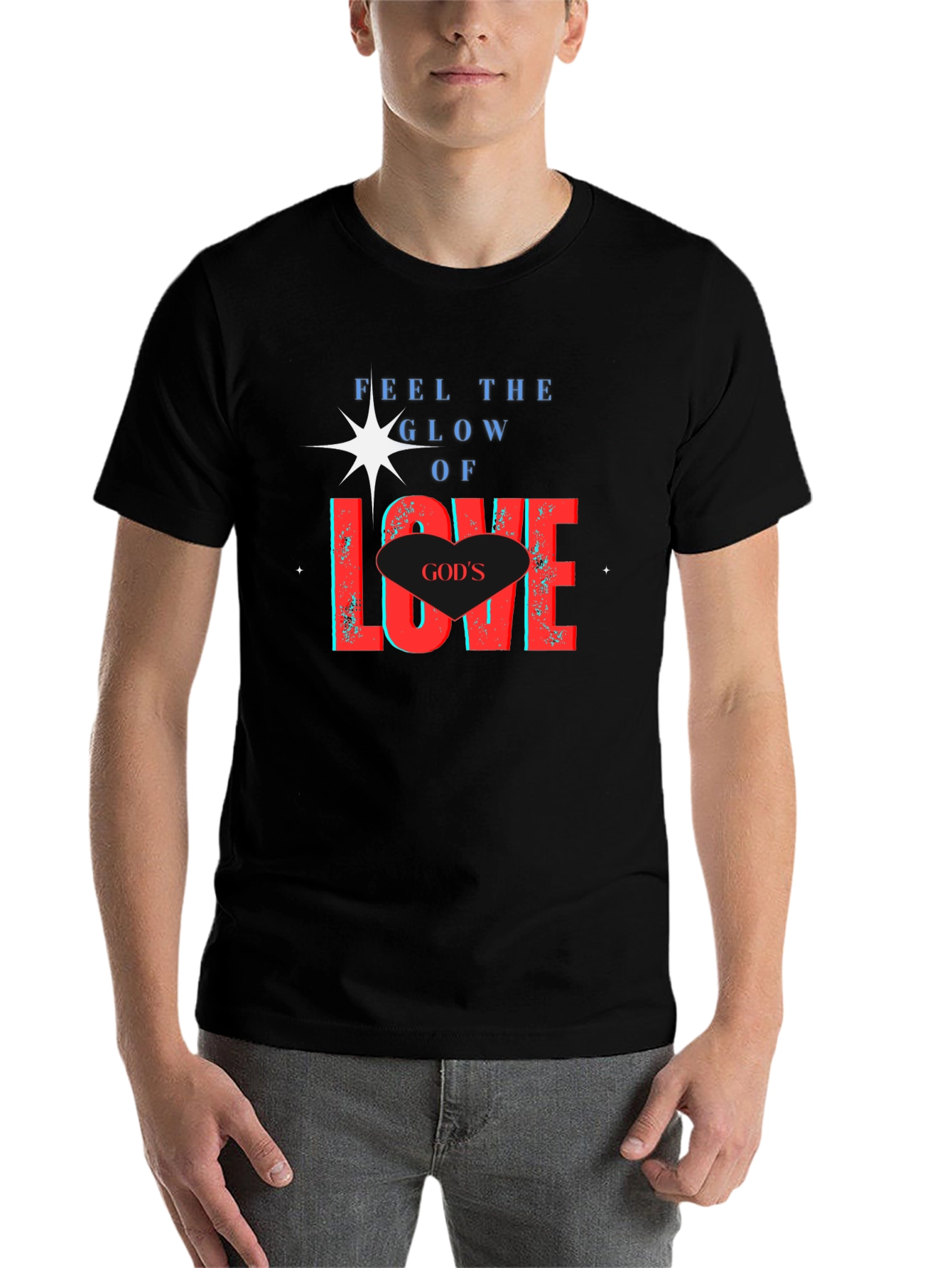 Gods Love Graphic Tee - Christian Apparel