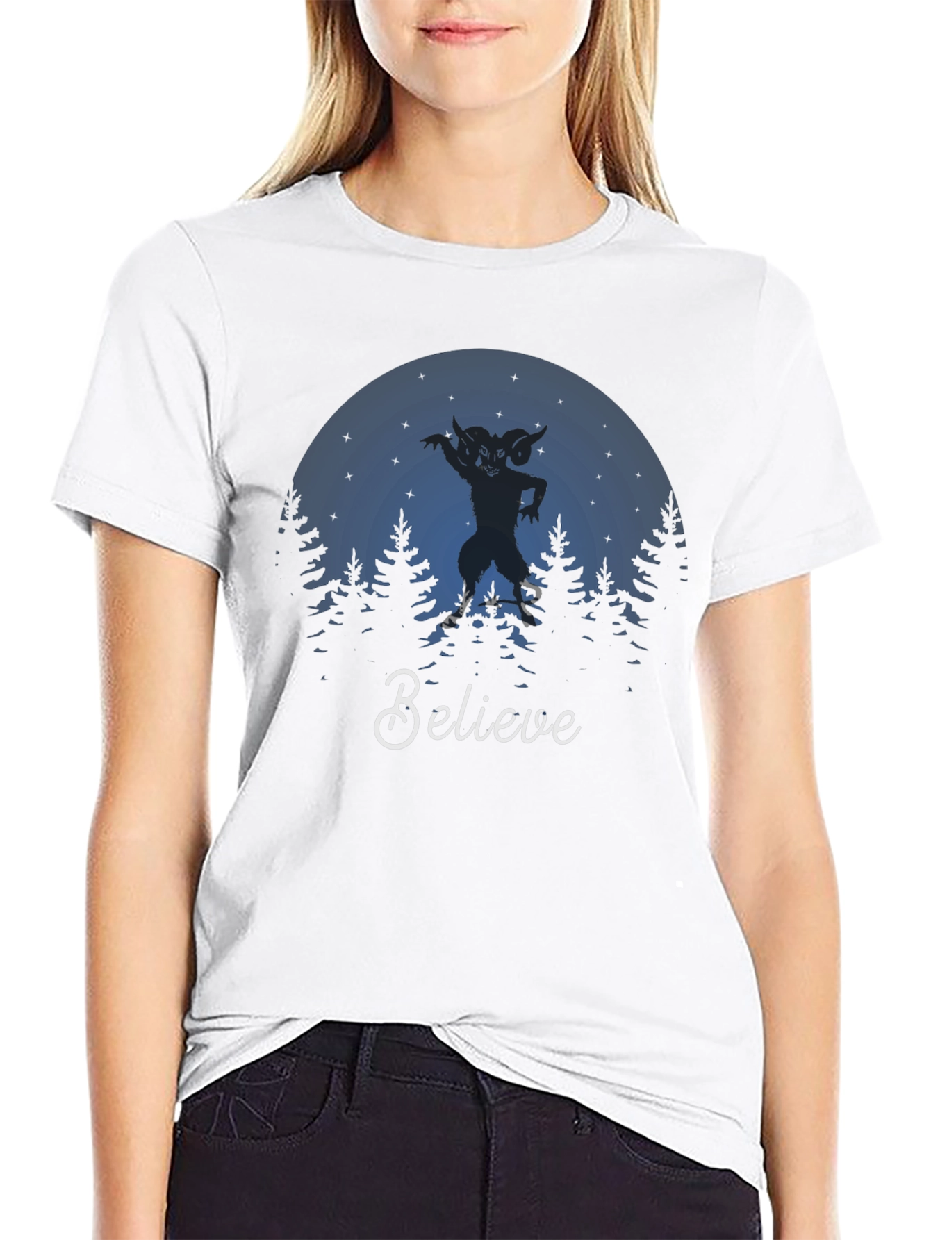 Believe Jersey Devil T-Shirt Black