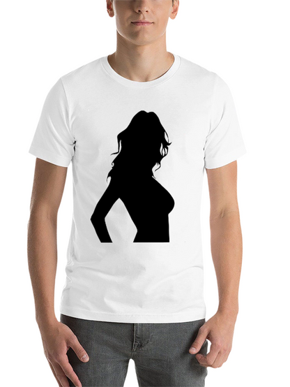 Silhouette Tee - Sleek Black T-Shirt