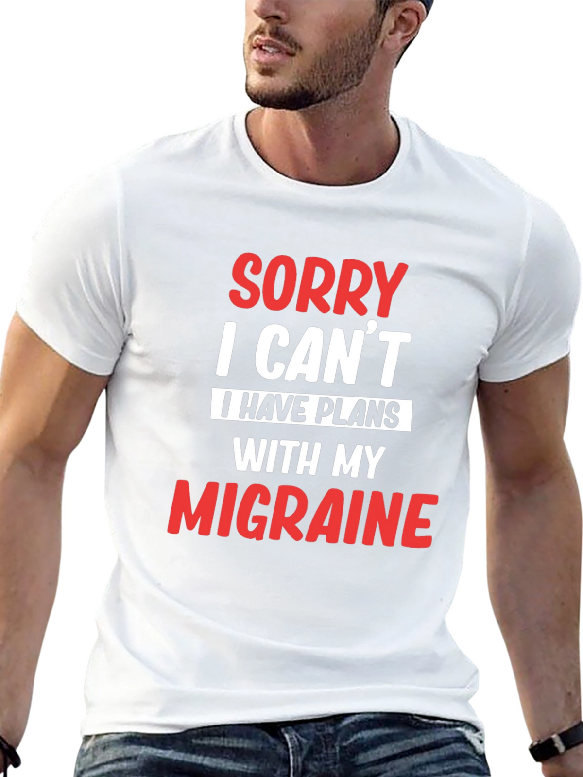 Sorry I Cant Migraine T-Shirt