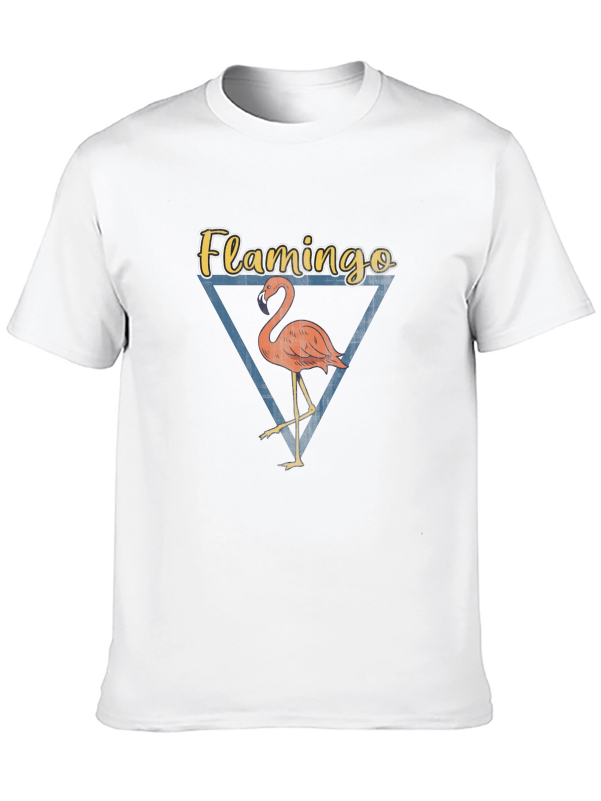 Flamingo Graphic Tee - Mens Black T-Shirt
