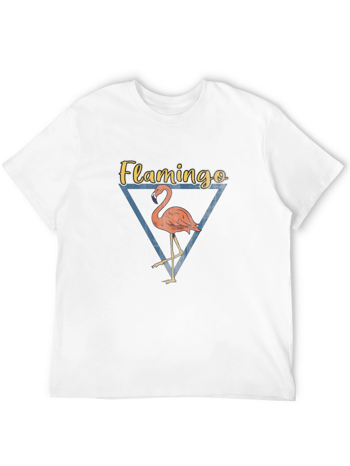 Flamingo Graphic Tee - Mens Black T-Shirt