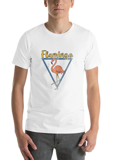 Flamingo Graphic Tee - Mens Black T-Shirt