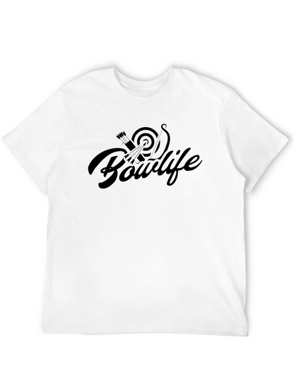 Bowlife Black T-Shirt - Archery Inspired Graphic Tee