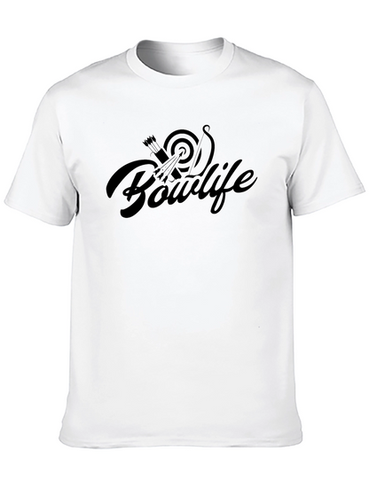 Bowlife Black T-Shirt - Archery Inspired Graphic Tee