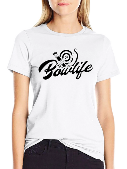 Bowlife Black T-Shirt - Archery Inspired Graphic Tee