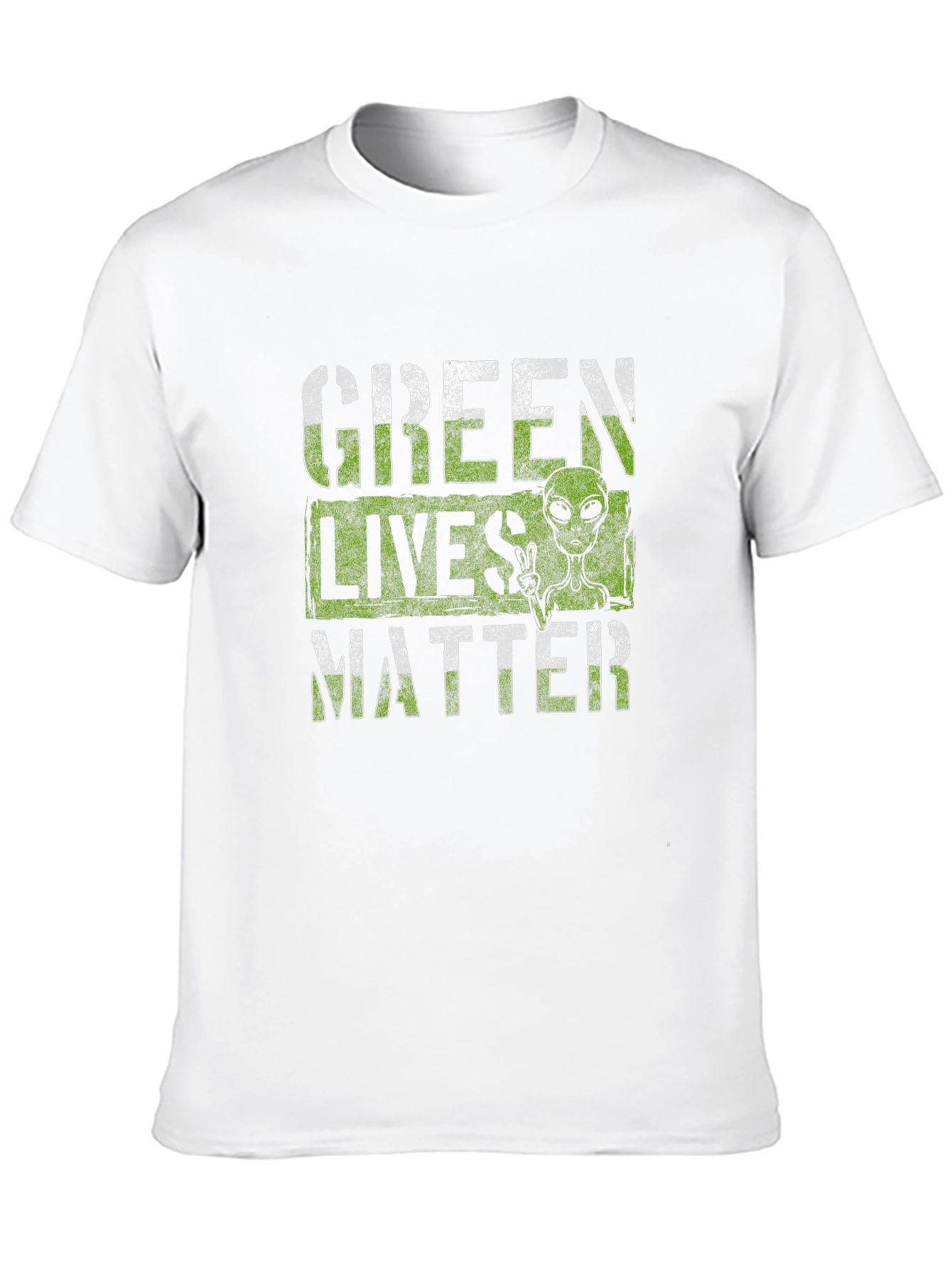 Green Lives Matter Alien T-Shirt