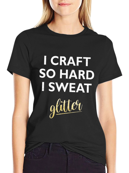 Crafting Glitter T-Shirt