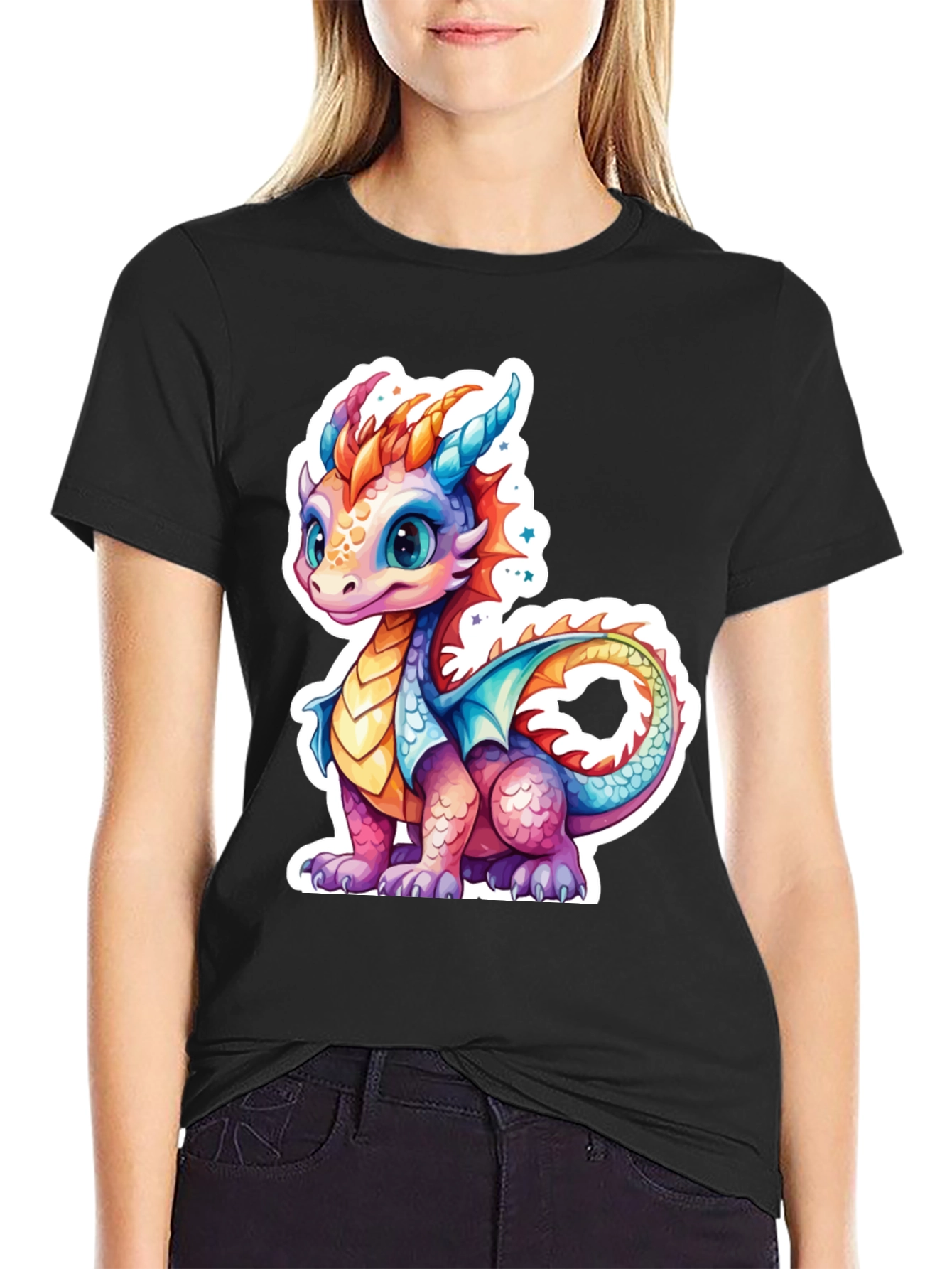 Cute Dragon Graphic Tee