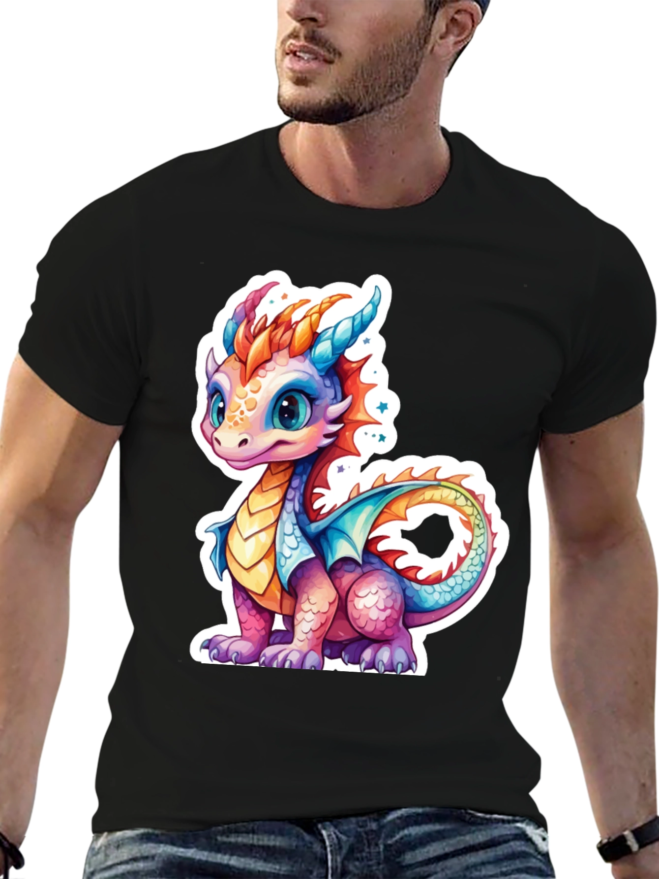 Cute Dragon Graphic Tee