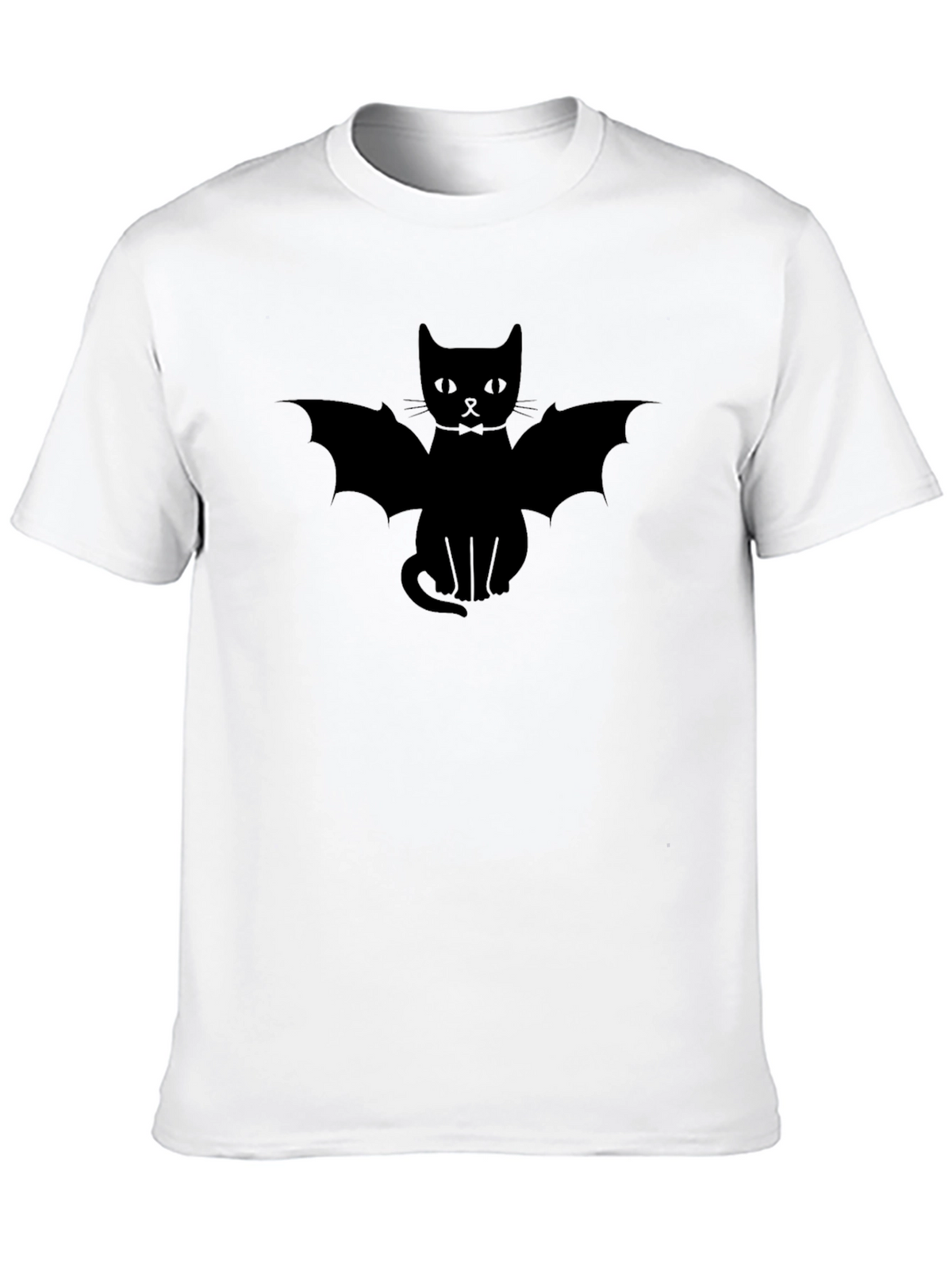 Bat Cat T-Shirt - Spooky Halloween Tee
