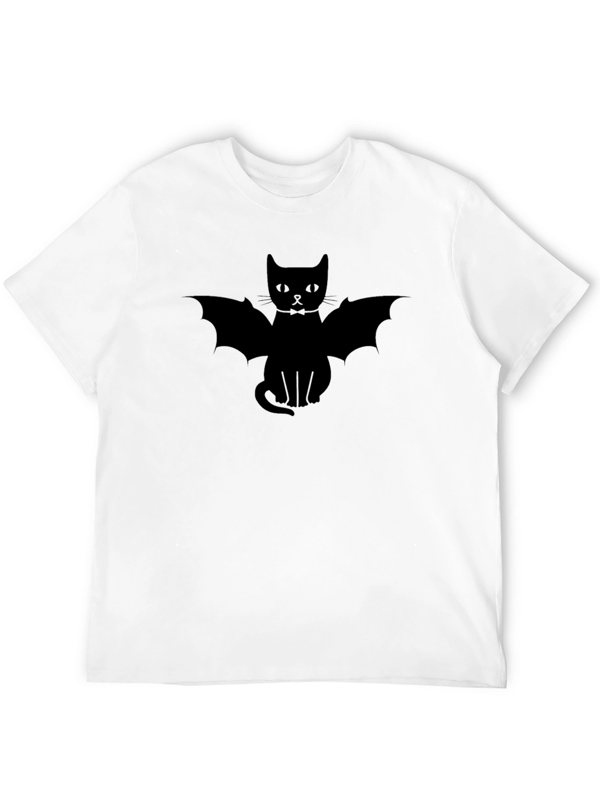 Bat Cat T-Shirt - Spooky Halloween Tee