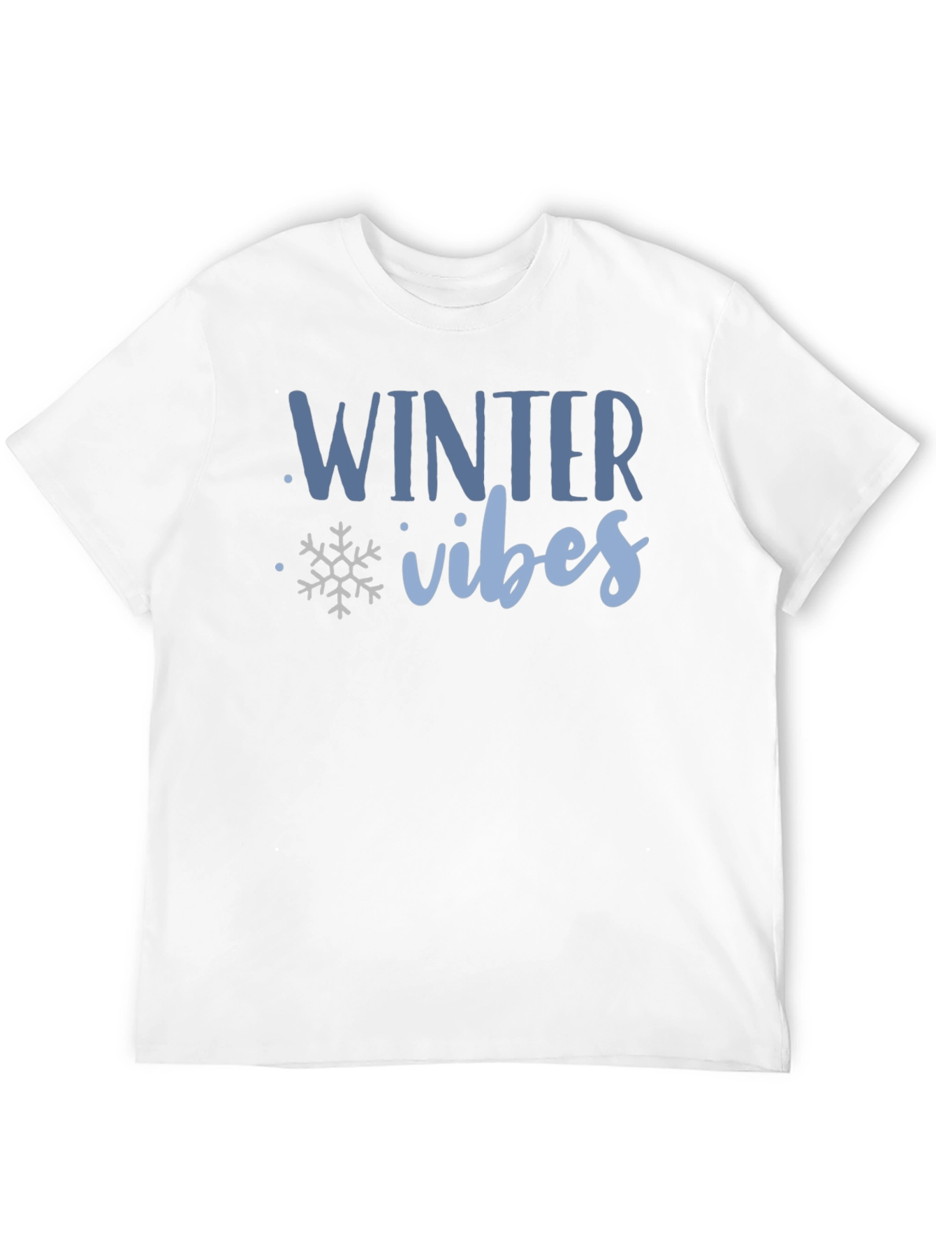 Winter Vibes Graphic Tee - Cozy Holiday Shirt