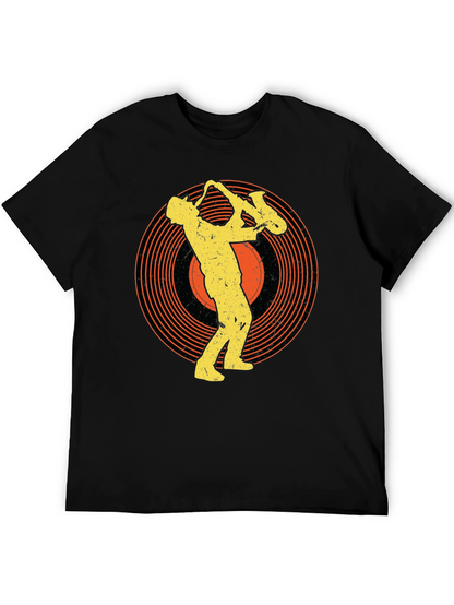 Saxophone Musician Graphic Tee