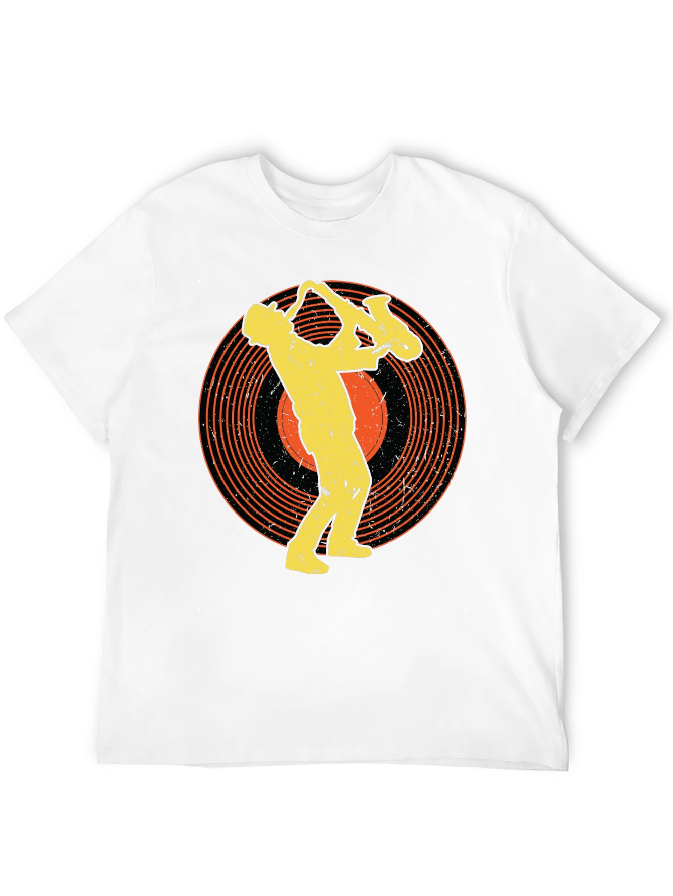 Saxophone Musician Graphic Tee