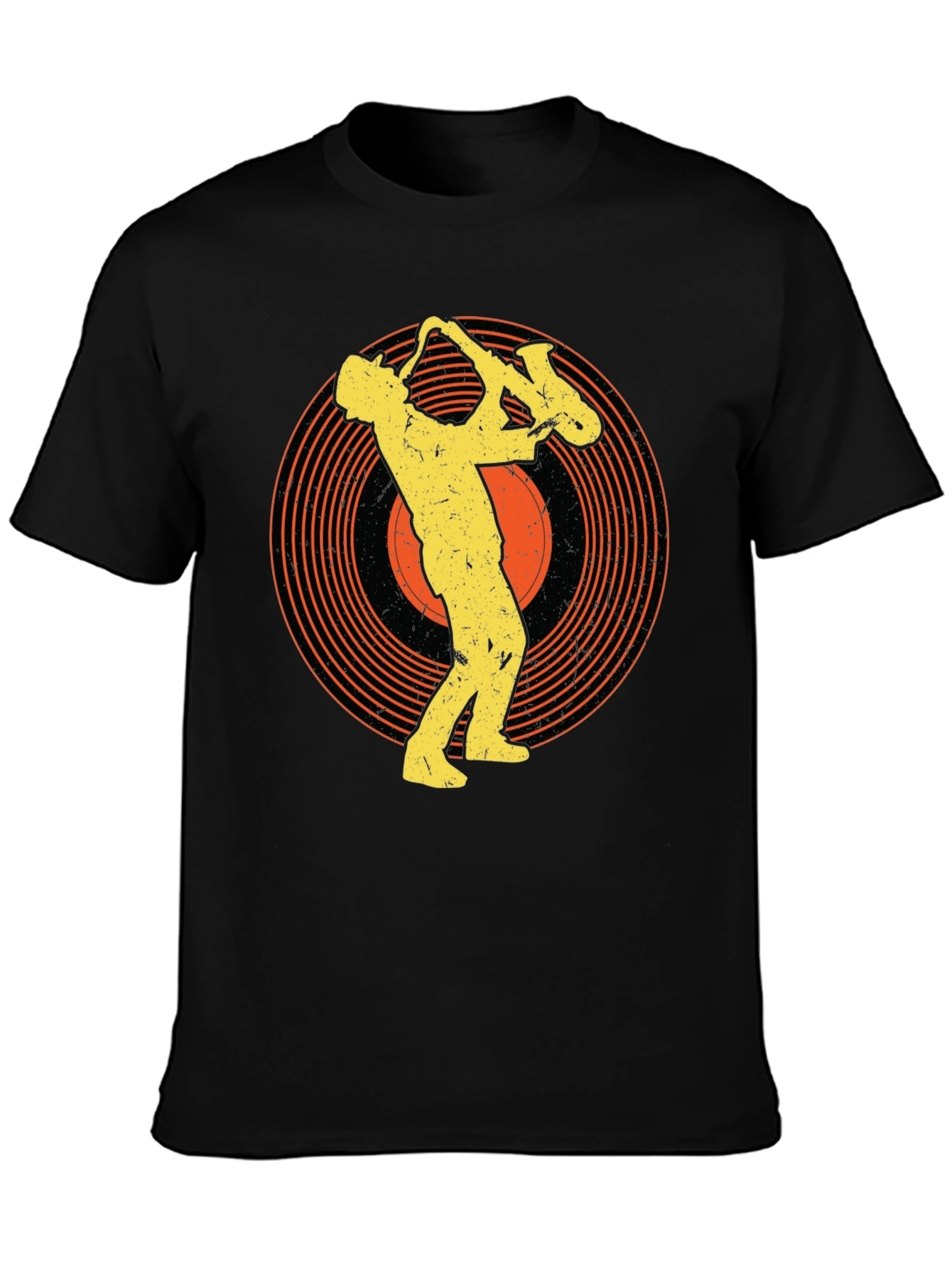 Saxophone Musician Graphic Tee